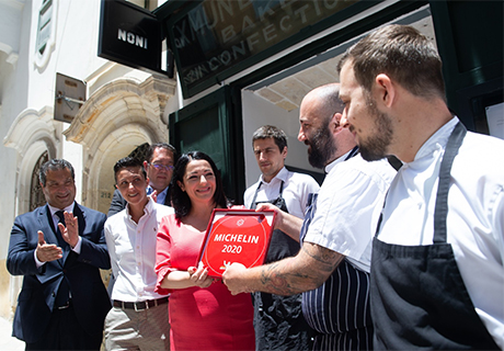 Michelin Restaurants Receive Their Plaques